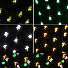 Светодиодный проекционный фонарь Рождественский водонепроницаемый проектор лампа для украшения сада LKS99