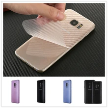 5 шт./лот чехол s для телефона samsung Galaxy S7 Edge S10 S9 S8 Plus Note 9 8 A5 углеродное волокно задняя защитная Пленка чехол