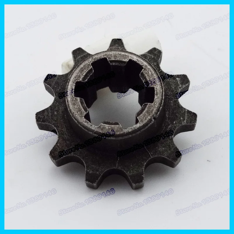 T8F 11T front pinion sprocket 11 tooth of clutch gear box for 2 stroke 47cc 49cc mini moto pocket dirt bike Crosser Minimoto