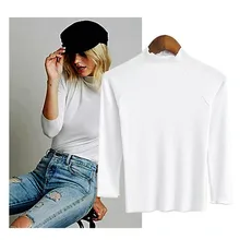 4 цвета, тонкая Осенняя хлопковая футболка, женские топы, футболка, брендовая одежда для Instagram, водолазка, футболка с длинными рукавами, 7