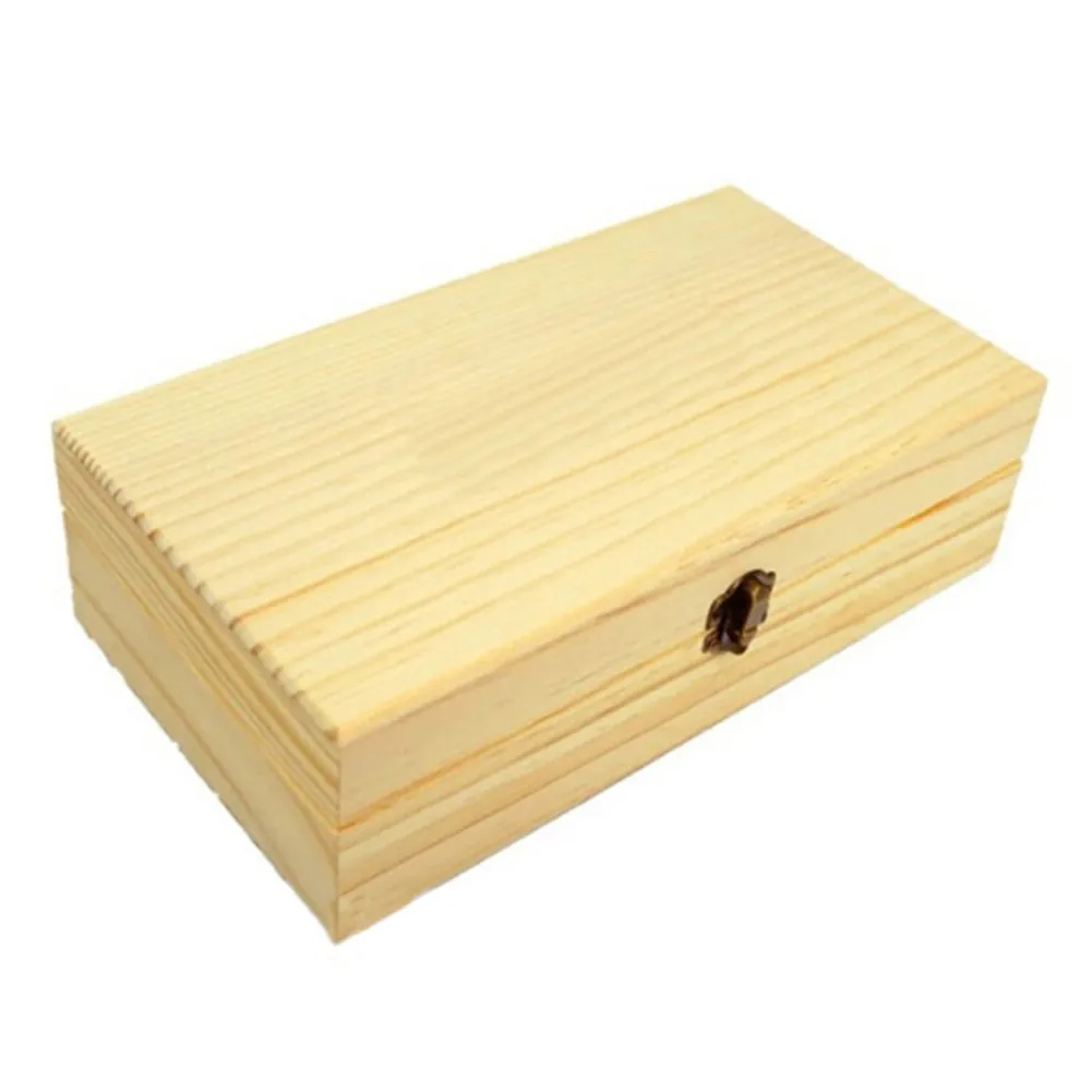 

25 Holes Essential Oils Wooden Box 5Ml /10Ml /15Ml Bottles Spa Yoga Club Aromatherapy Storage Case Organizer Containe