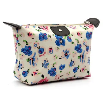

Bolsa Maquillaje Cosmetic Bag For Make Up Women Travel Pouch Organizer Printing Zipper Makeup Bag #121