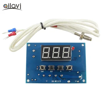 

DC12V 24V Digital Themostat Temperature Controller K Type Thermocouple M6 Bolt Head Temperature Control Board -30~999 Degrees