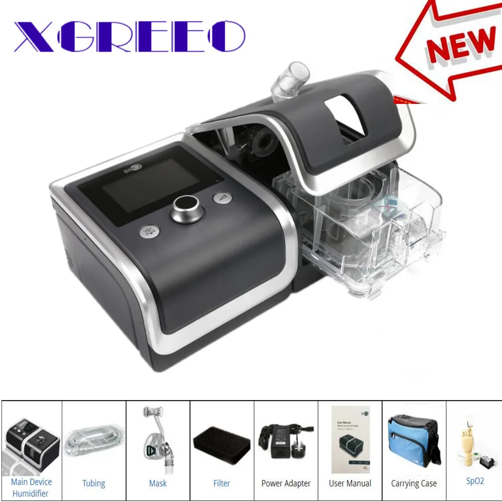 BMC GII BPAP T 20S Portable CPAP Machine With Full Face Nasal Mask