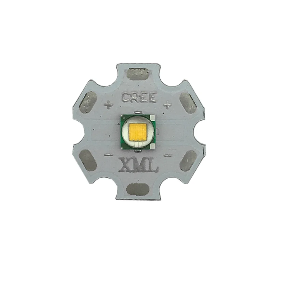 1 10 шт. CREE XML XM L T6 светодиодный U2 Вт белый теплый высокой мощности чип излучатель с