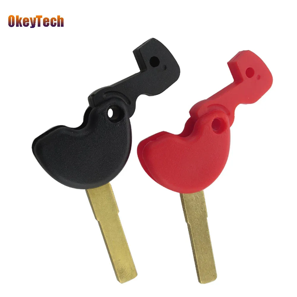 OkeyTech for Vespa Key Piaggio Gts Motorcycle Key Embryo for Fly150