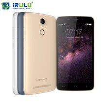 IRULU Original HOMTOM HT17 5.5 inch 1280x720HD 4G FDD Android 6.0 Fingerprint Quad Core 1GB+8GB 13MP New Smart Mobile Phone