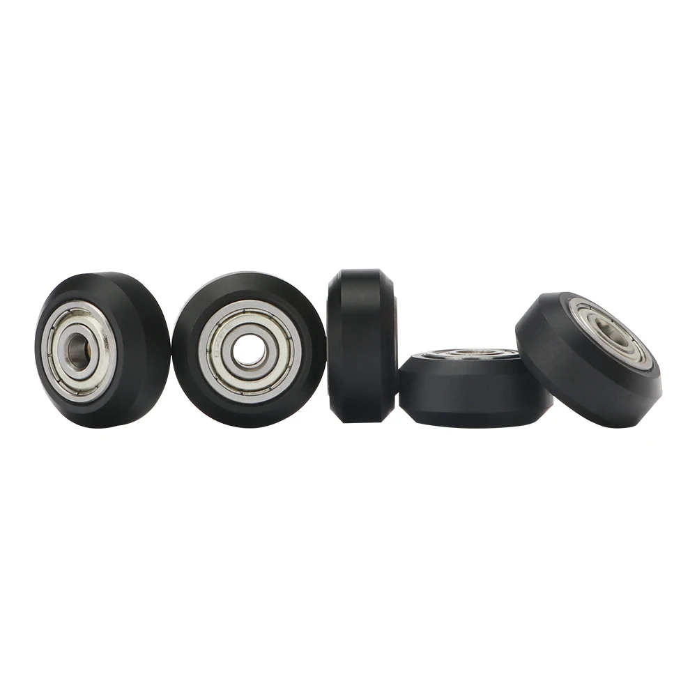 

Anycubic Chiron 3D printer 5pcs D-type POW pulley wheel with double bearing 24x10.2mm 3d printer 3d Ducker