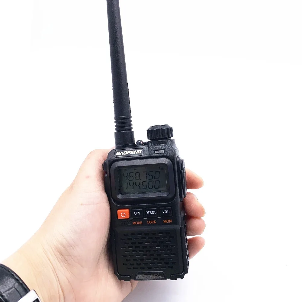 Baofeng UV-3R Plus портативная рация UHF VHF Mini UV 3R+ Портативная CB радио VOX фонарик FM приемопередатчик радиоприемник Amador UV3R