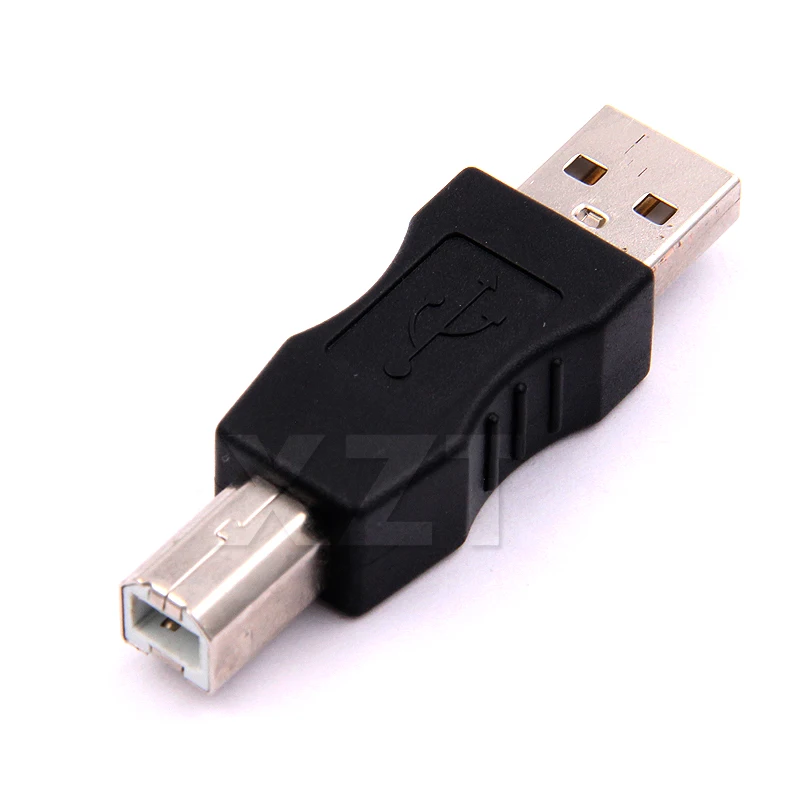 Type A-type B USB адаптер сканера для принтера для синхронизации данных соединитель конвертера высокоскоростной USB 2,0 папа-папа