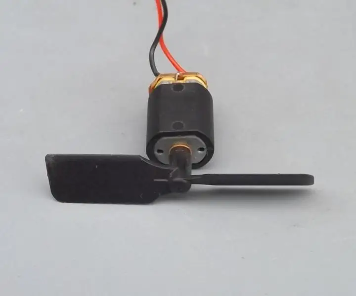 10PCS N20 Helicopter Tail Motor Assembly DIY DC Motor + Propeller