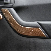 Внутри abs автомобилей дверные ручки отделкой безопасность блокировка крышки kikt для Jeep Wrangler автомобиль 2011-2017 внутренняя Protector Переводные картинки полосы