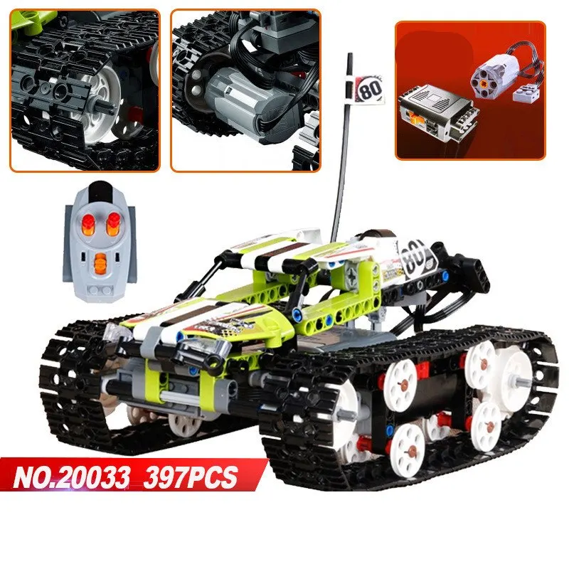 

Lepin 20033 Technic Series The RC Track Remote-control Race Car Building Blocks Bricks Gifts Toys compatible Legoinglys 42065