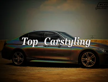 

Luxury Psychedelic Gloss Flip Vinyl Wrap For full Laser Car Wrap With Air Release Bubble Free PROTWRAPS 1.52x20m/Roll 5x67ft