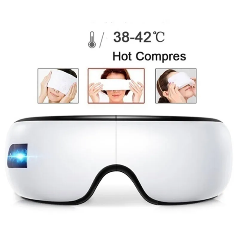 Electric Eye Massager Healthy Mask Migraine DC Alleviate Fatigue Forehead Eye Care Massager Health Care