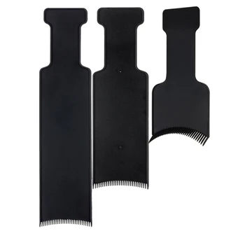 

Professional S/M Hairdressing Tools Black Brush Hair Coloring Dyeing Pick Color Board Hair Salon Styling Supplies