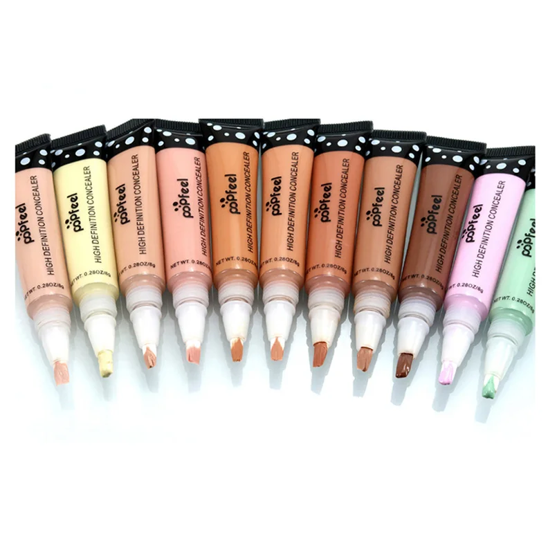 

POPFEEL Pro Face Concealer Cream 15g Contour Stick Makeup Liquid Concealer Cosmetics Foudantion Cream Face Corrector Maquiagem