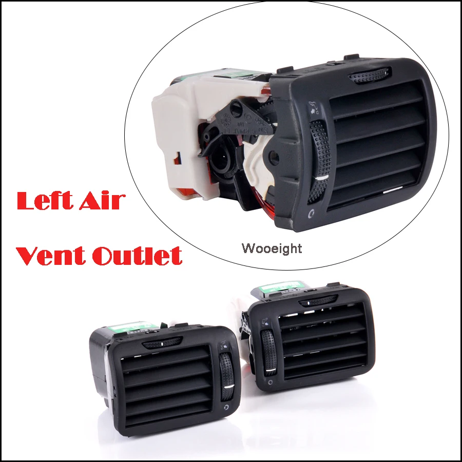 Car Accessories ABS Black Front Left Dashboard Air Vent Outlet Dash AC Heater For VW Passat B5 1997-2005 3B0819703  (8)