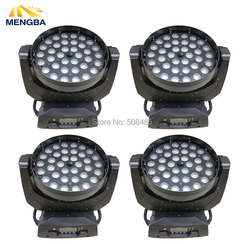 

4pcs/lot 36X15W RGBWA 5IN1LED Wash Zoom Moving Head Light DMX Controller Stage Lighting