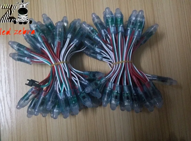 

50Pcs/lot WS2811 2811 IC RGB Led Pixel Module,Full Color Led Pixel Light Waterproof IP68 For Advertisement Screen DC5V