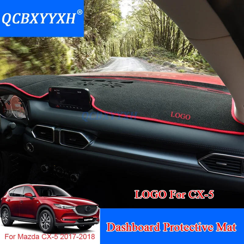

For Mazda CX-5 2017-2018 High/Low Mach Silicone Dashboard Mat Protective Interior Photophobism Pad Shade Cushion Car Styling