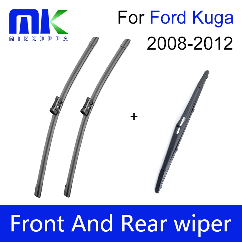 Front And Rear Wiper Blades For Ford Kuga 2008 2009 2010 2011 2012