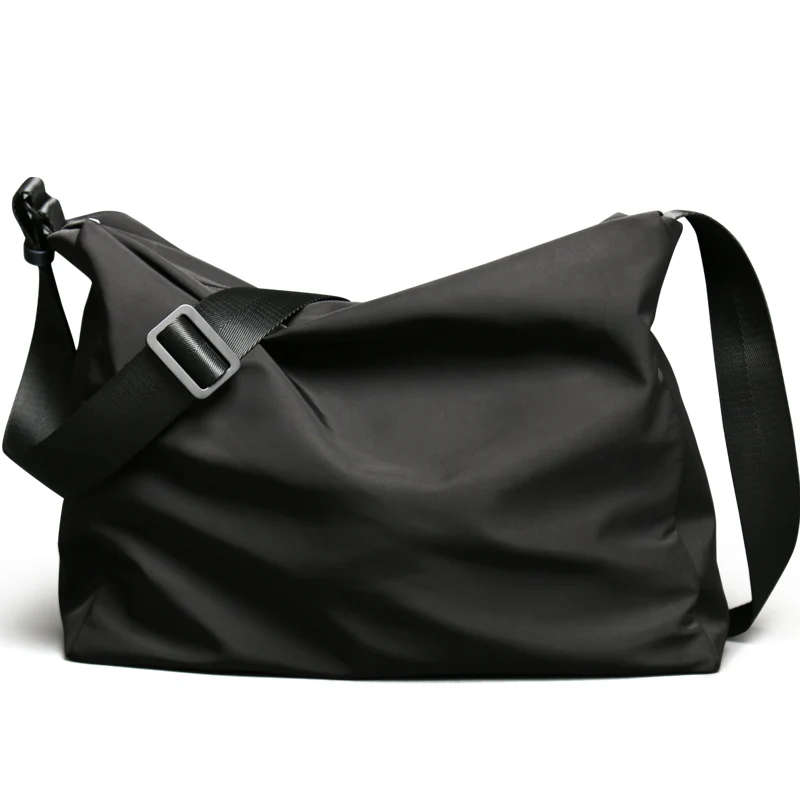 Us 45 9 73 Off 2019 New Men Messenger Bags Fashion Large Capacity Shoulder Good Touch Black Blue Crossbody High End Xw9906 On