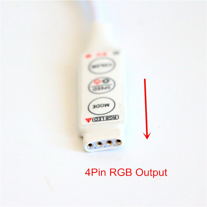 1 шт. Высокое качество DC 5 В USB светодиодный RGB контроллер мини 3Key 4Pin пульт дистанционного управления диммер для SMD 5050 2835 5В RGB светодиодный светильник