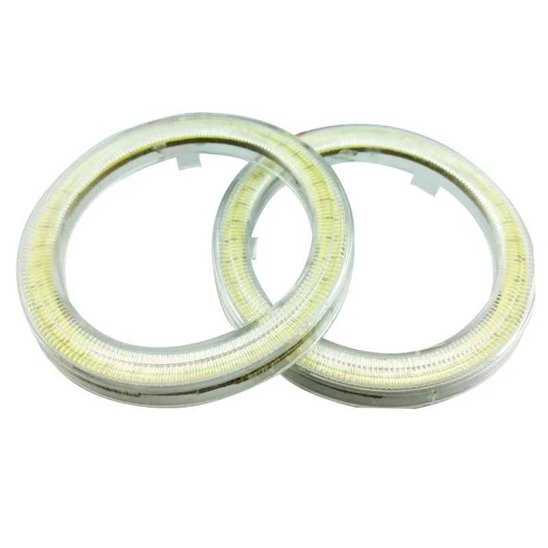 

LED Angel Eyes COB 2PCS Auto Halo Ring 60MM 70MM 80MM 90MM 100MM 110MM 120MM Car Motorcycle With Lampshades 12V For BMW E60 E39