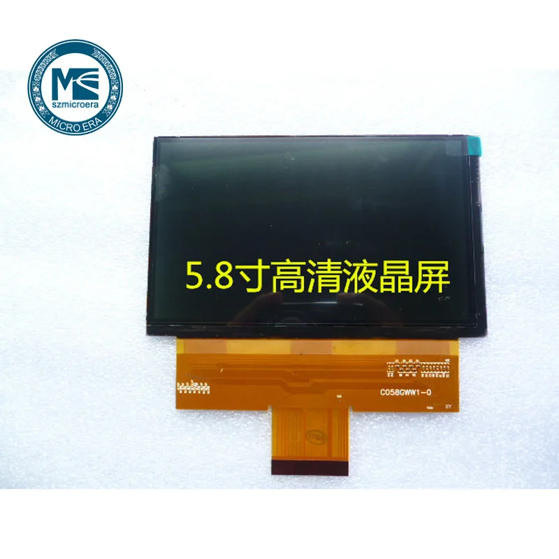 

C058GWW1-0 DIY projector lcd screen 60 pins Mini LVDS 1280x800 5.8inch
