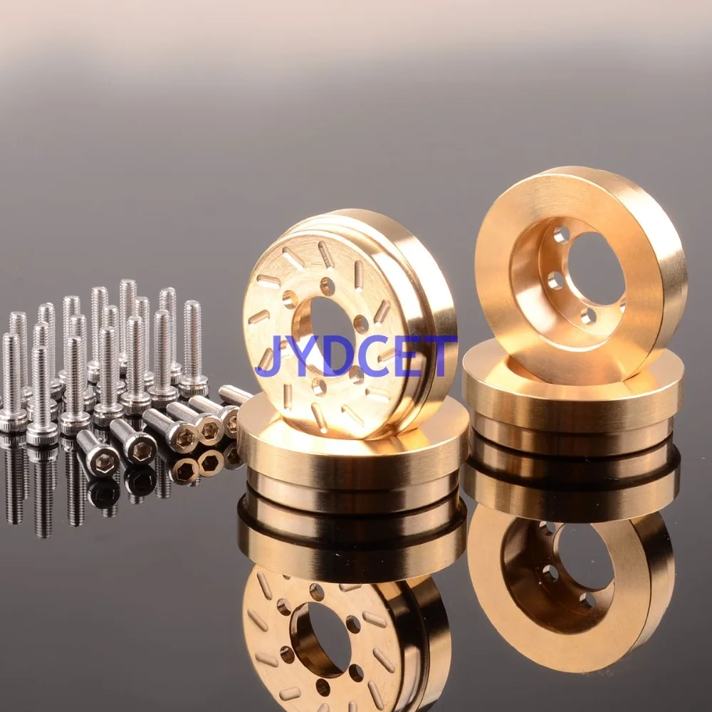 

RC Copper Heavy Duty Balancing Weights BCW1322538 For 1/10 1.9"/ 2.2" Crawler Rock Wheel