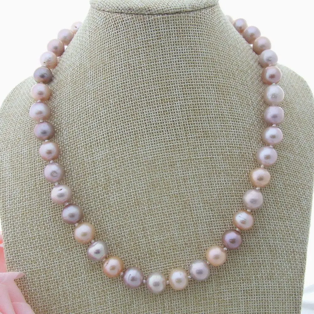 

19'' Multi Color Keshi Pearl Necklace
