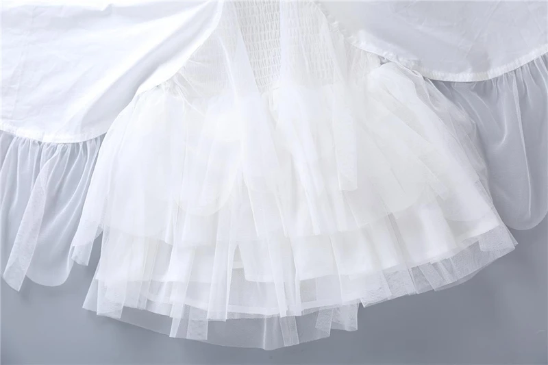 Christmas Girls Swan Flamingo Wings Dress Children White Princess Dress for Wedding Kids Embroidered Tulle Ballet Tutu Dress