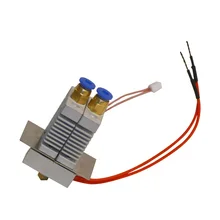 Geeetech 2 в 1 из Hotend комплект для Geeetech A10M и A20M 3d принтер с 0,4 мм соплом 1,75 мм нити Горячие 3d части принтера