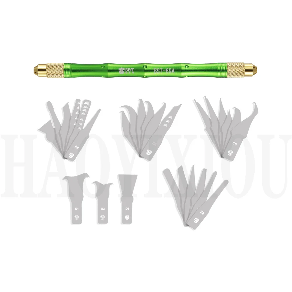 

27 Blades Art Knifes Wood Carving Tools Razor Hobby Leather Fruit Food Craft Sculpture Engraving Scalpel Cutting CPU Repair