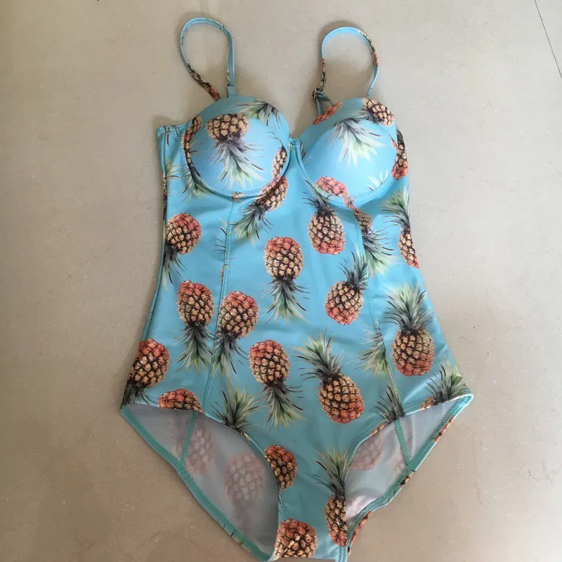 Pineapple Women's Vintage Swimsuit