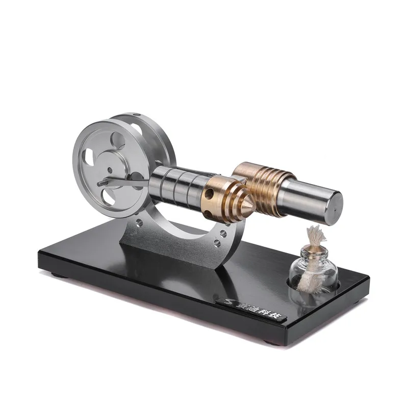 

Stirling engine, micro engine external combustion engine metal model M16-01/02-D