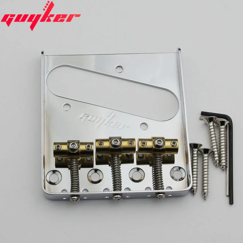 

GUYKER Fd TL ST Guitar Bridge w/Swiveling Compensating Saddles