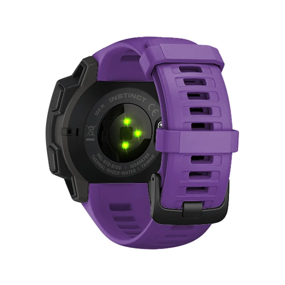 Спортивный силиконовый ремешок Ouhaobin для Garmin Instinct Sport Silicon eQuick Release сменный часов