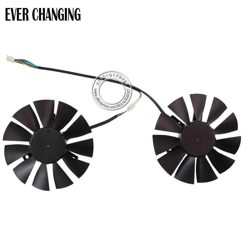 

Free Shipping T128010SH 12V 0.25A 75mm 39*39*39mm VGA Fan For ASUS STRIX GTX960 GTX750TI Graphics Card Cooling Fan