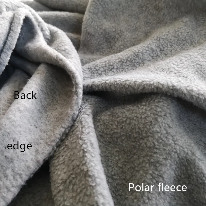 grey polar fleece fabric3