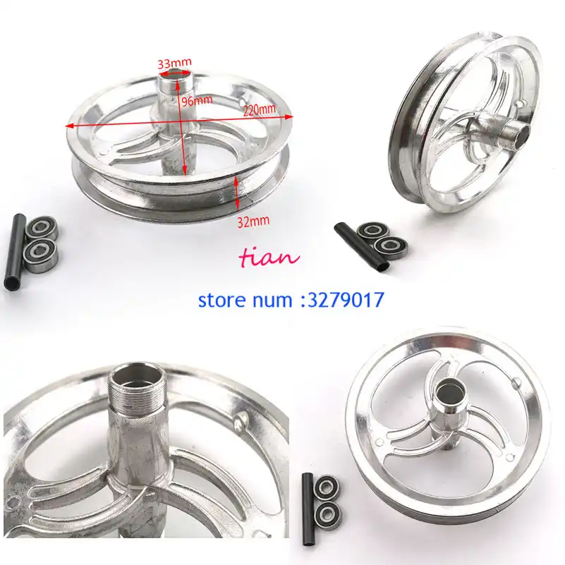 razor mx350 rear wheel replacement