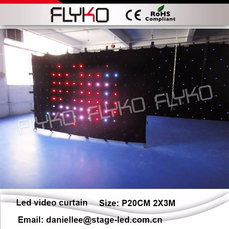 LED video curtain 79