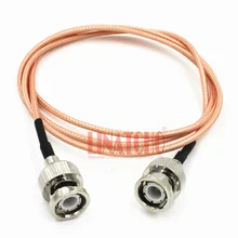 1 meter rg316 teflon jumper cable BNC male to BNC male antenna jumper cable