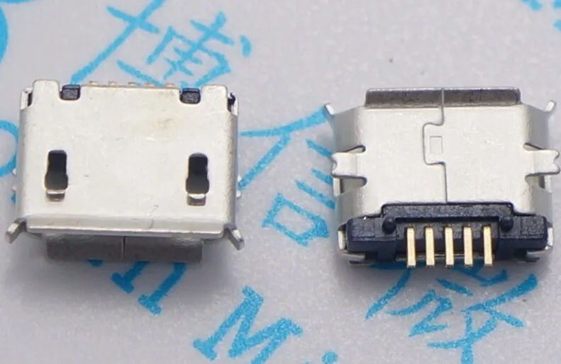 Micro USB Jack Connector Port para DIY,