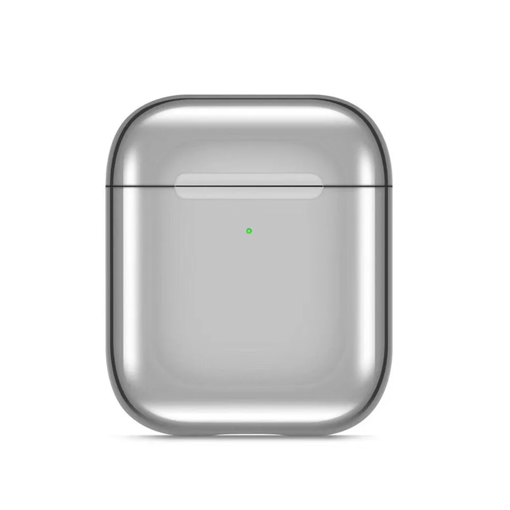 Z522 гарнитура 2019 для Apple Airpods 2/1 металлический корпус защитный + 2 шт металлическая