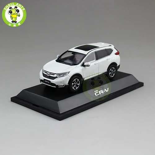 1/43 CRV CR-V SUV литая модель металлического автомобиля SUV модель игрушки для мальчиков и девочек Коллекция подарков хобби - Цвет: White