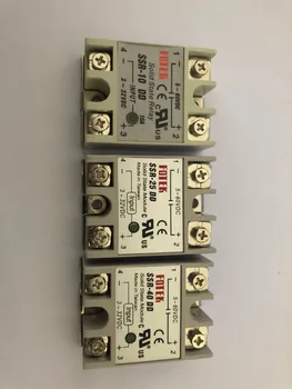 

DC-DC Single Phase Solid State Relay DC DC SSR Module 10A 25A 40A DD Input Voltage 3-32V 12V DC TO 5-60V DC Output Load