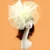 Vintage Bridal Flower Feather Hats Elegant Wedding Accessories Bride Net Hats White Fascinator Hats Women's Formal Occasion 7