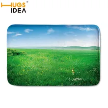 HUGSIDEA 3D газон передняя дверь пол для чистки ковров, для дома противоскользящие ванная комната Tapetes область домашний коврик дверной коврик для декора гостиной